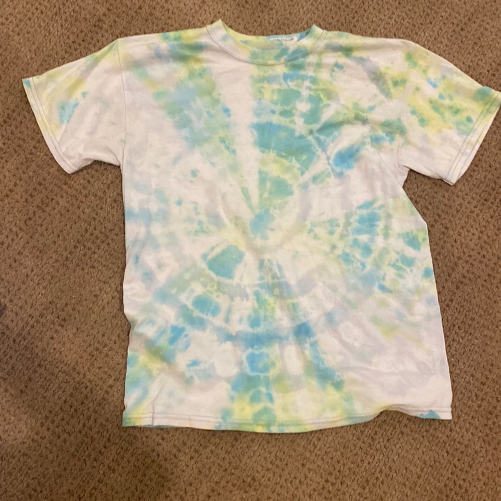 diy tie dye tshirt